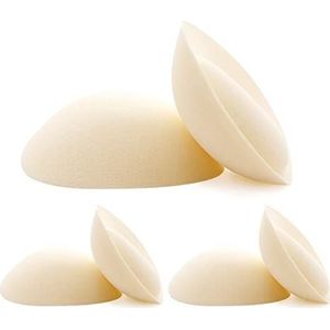 FOOT OF THE TREE extra dikke bh-vullingen, 3 paar uitneembare borstvergroters, push-up bh-cups en pads, L
