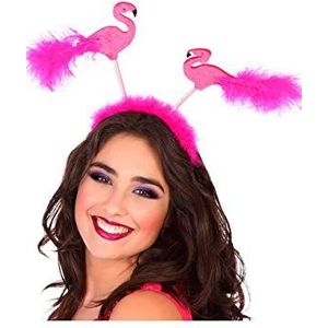 ATOSA 58944 Haarband met flamingo's, roze, uniseks, volwassenen