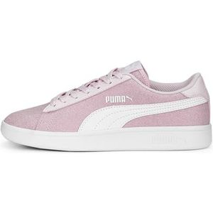 Puma Puma Smash V2 Glitz Glam Jr meisjes Sneaker,Veelkleurig (Pearl Pink-Puma White),38.5 EU