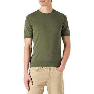 United Colors of Benetton Tricot G/C M/M 1028U101F Sweater, saliegroen 67N, L heren