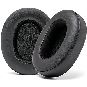 WC Wicked Cushions Extra Dikke Oorkussens voor Skullcandy Crusher/Evo/Hesh 3 Hoofdtelefoons & Meer | Verbeterde Duurzaamheid en Dikte voor Meer Comfort en Geluidsisolatie | Zwart