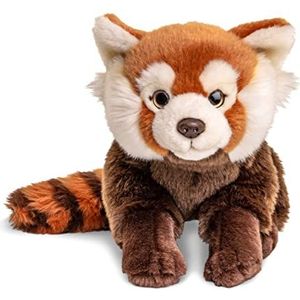 Uni-Toys Rode panda, zittend - 27 cm (lengte) - pluche beer, kattenbeer - pluche dier, knuffeldier