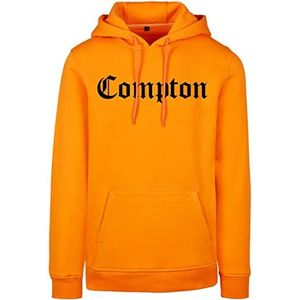 Mister Tee Men's Compton Hoody Paradise oranje M Hooded Sweatshirt, M, Paradise Oranje, M