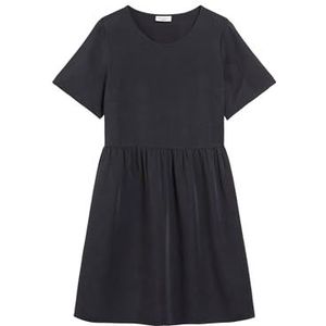 Marc O'Polo - Jurk - Marine - Knielengte - Normale Pasvorm