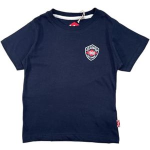 Lee Cooper, T-shirt, jongens, meisjes, (4-14 jaar), poloshirt, tanktop, overhemd, bedrukt, kleding, uniseks, kinderen, sport, ademend, model GLC121209 TS S7-10A, blauw, Blauw, 10 Jaar
