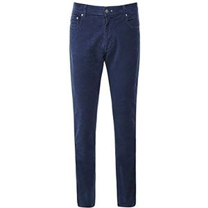 Hackett London Moleskin 5 Pkt Straight Jeans voor heren, Blauw (Blazer 5pf), 35W / 32L
