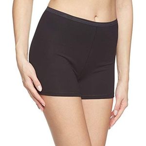 Calida Comfortabele onderbroek voor dames, van katoen, met elastische tailleband, zwart, 46