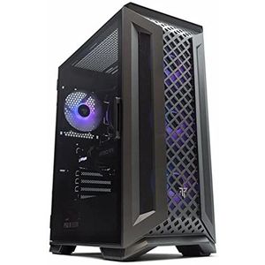 PcCom Desktop-PC Silver 500GB SSD AMD Ryzen 5 5500U NVIDIA GeForce RTX 3050 16GB RAM