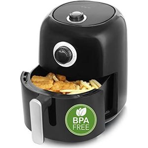 Emerio AF-125770 SmartFryer AirFryer Heteluchtfriteuse, frituren met hete lucht zonder extra olie, gezonder frituren, 3,0 liter volume, Cool Touch, BPA-vrij, snelle opwarming, 1450 watt