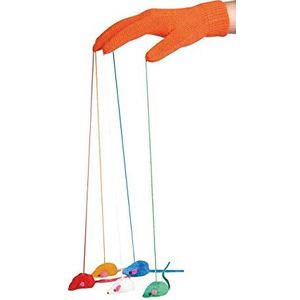 Flamingo 504613 Hs katoen Jack speeltau 2 knopen wit Jumbo 45cm