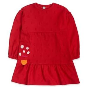 Tuc Tuc Besties Collection Red Tricot jurk voor meisjes, Rood, 4 Jaren