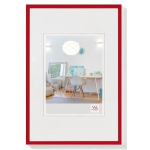 walther design fotolijst rood 40 x 60 cm Nieuw Lifestyle Kunststof Fotolijst KV460R