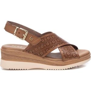 Xti - Damessandalen - Zwart - Veganistisch - Gekruist Ontwerp