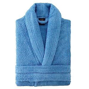 Top Towel Unisex badjas voor dames of heren, 100% katoen, 500 g/m², badstof badjas, Lavendel, L
