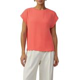 s.Oliver BLACK LABEL - T-shirt - Relaxed-Fit - Semi-transparant