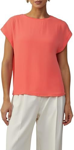 s.Oliver BLACK LABEL - T-shirt - Relaxed-Fit - Semi-transparant