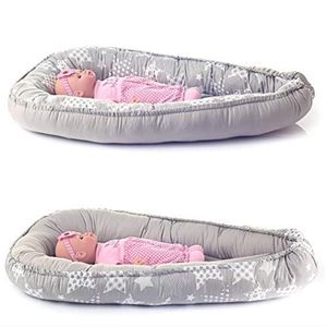Multifunctioneel babynestje Cocoon Baby Baby Cocon Bumper Reiswieg 100% Katoen Anti-Allergisch