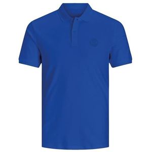 JACK&JONES JUNIOR JCOJERSEY Chest Logo Polo SS JNR, blauw, 152 cm