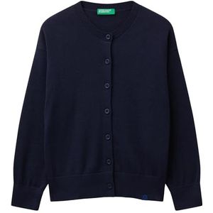 United Colors of Benetton Jas M/L, Blauw, 120 cm