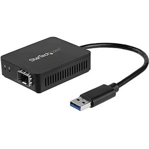 StarTech.com USB 3.0 naar Glasvezel Converter - Compacte USB naar Open SFP Adapter - USB naar Gigabit Netwerk Adapter - USB 3.0 Fiber Optic Adapter Multi Mode(MMF)/Single Mode Fiber(SMF)