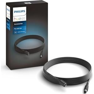 Philips Hue Play Verlengkabel - Verlengsnoer: 5 Meter - Zwart - IP20 - Eenvoudige Installatie
