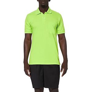 Trigema - TRIGEMA Poloshirt - Lemon - Katoen - Met Borstzak