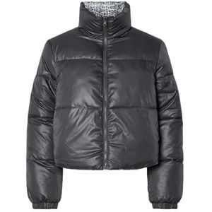 PIECES - PCJIMMA - Gewatteerde Jas - Grijs - Warm Gevoerd