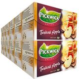 Pickwick Spices Turkish Apple Zwarte Thee met Appel en Vanille (240 Theezakjes - Rainforest Alliance Gecertificeerd) - 12 x 20 Zakjes