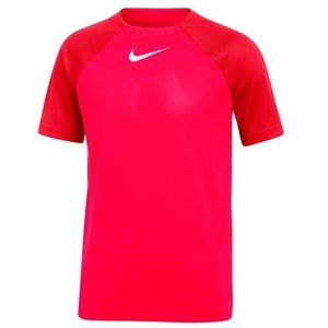 Nike Uniseks-Kind Short Sleeve Top Y Nk Df Acdpr Ss Top K, Heldere Crimson/Universiteit Rood/Wit, DH9277-635, XL