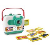 Clementoni - Disney Baby Projector & Verhalenverteller - Betoverend speelgoed dat foto's van Disney projecteert en verhalen vertelt - 4 boeken zijn inbegrepen - Ingebouwde luidspreker - 52763