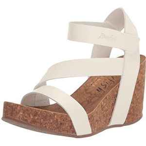 Blowfish Malibu Hapuku Wedge sandaal voor dames, Kokos kleurstof, 38 EU