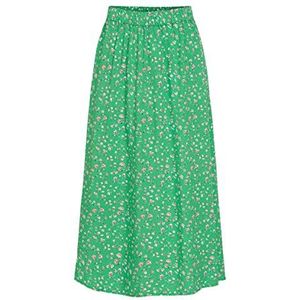 Object Vrouwelijke rok print, groen, 44
