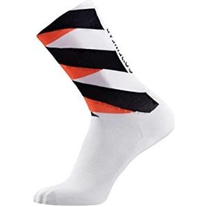 GOREWEAR Essential Signal Daily Socks, uniseks-volwassene, Meerkleurig (White/Fireball), 35-37