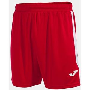 Joma Short Glasgow Rood Wit - Shorts Unisex Volwassenen
