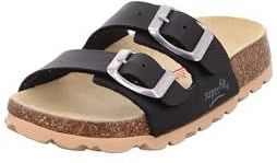 Superfit - FUSSBETTPANTOFFEL - Pantoffels - Zwart