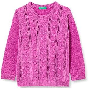United Colors of Benetton Tricot G/C M/L 107FG1004 trui, violet 0K9, 82 meisjes