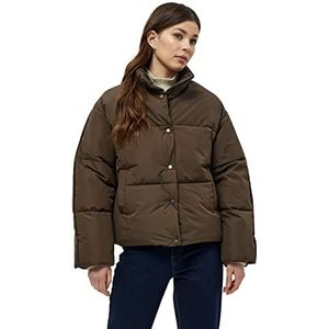 Peppercorn Dames Gaby Puffer Jas, Leisteen Bruin, XL