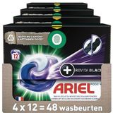 Ariel PODS+, Vloeibaar Wasmiddelcapsules 48 +Revitablack