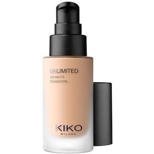 KIKO Milano Unlimited 24H Matte Foundation 5 NG, Langhoudende Matte Vloeibare Foundation Die Tot 24 Uur Lang Blijft Zitten