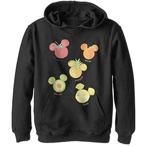 Disney Jongens Assorted Fruit Hoodie, zwart, XL