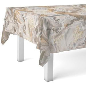 Martina Home Tafelzeil, tafelzeil, Genil goud, 100 x 140 cm