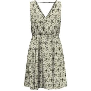 ONLY Dames Onlnova Life Vis Sara String Dress AOP, Rifle Green., XL
