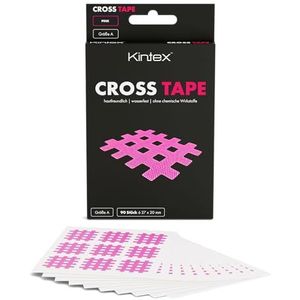 Kintex Cross Tape, ABC, 3 kleuren en 3 maten, Cross Tapes, acupunctuurpleisters, roostertape, tape pleisters, kinesiologie tape, crosstapes