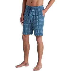 Calida RMX Sleep Bermuda voor heren, met zijzakken, van 100% katoen, ocean blue, 52-54