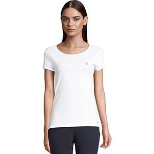 TOM TAILOR Denim Dames Basic T-shirt 1031978, 20000 - White, XL