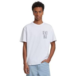 Mister Tee Reach High Oversized Tee, wit, XXL