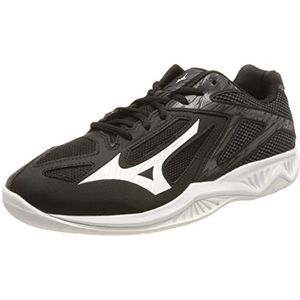 Mizuno Heren Thunder Blade 3 Sneaker, zwart wit ebony, 38 EU