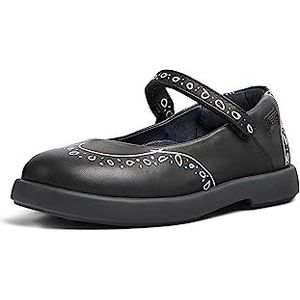 CAMPER Baby meisje Duet Kids Mary Jane Flat, Black, 25 EU, Schwarz, 25 EU