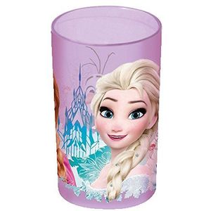 p:os 25184 - Frozen the Ice Queen mok voor kinderen, kunststof drinkbeker voor meisjes, inhoud ca. 250 ml