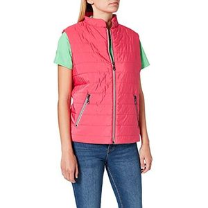 Trigema dames gewatteerd vest, hot pink, XXL